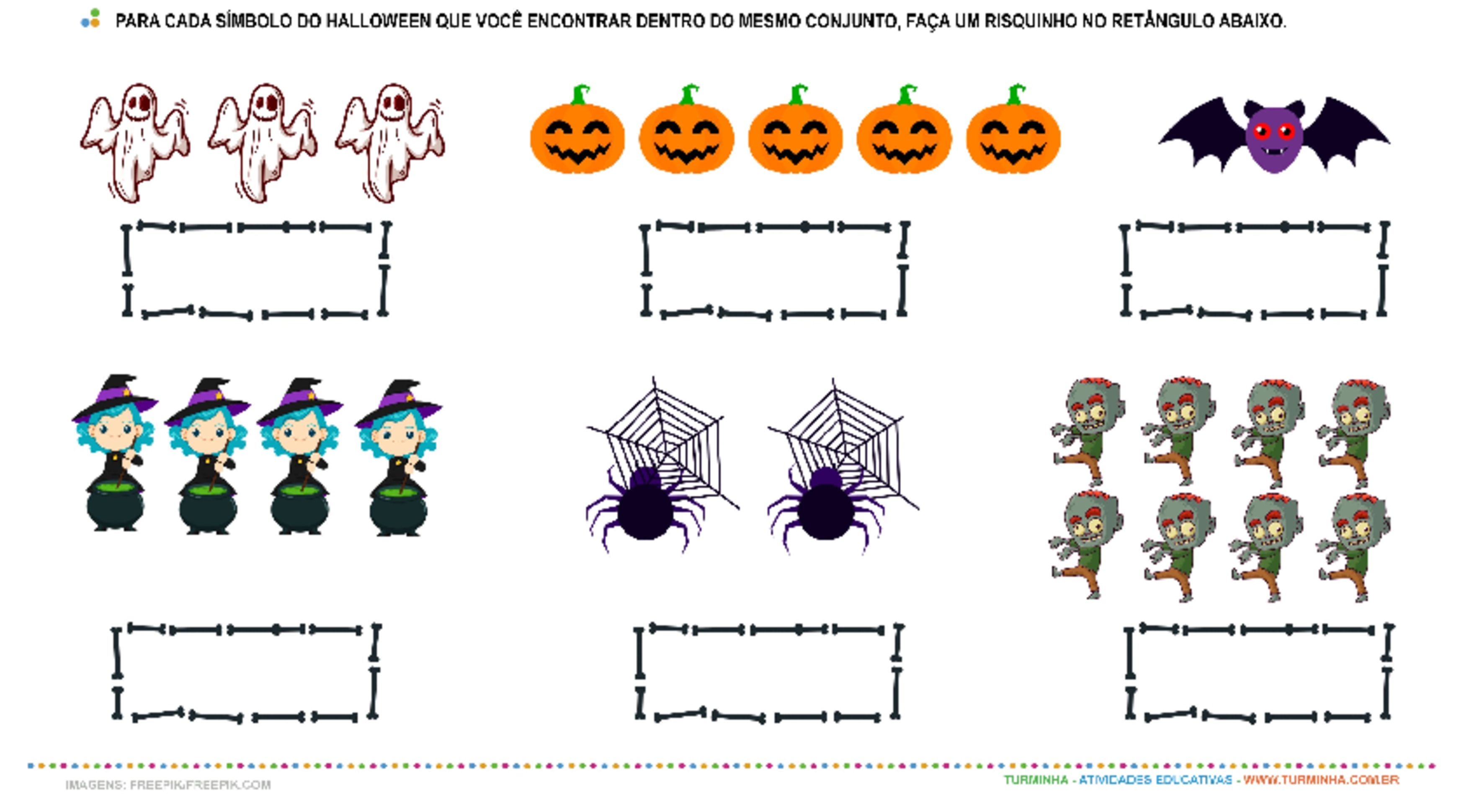 Atividades sobre o Halloween - Educação Infantil